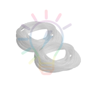 Organizador De Cables En Espiral Blanco