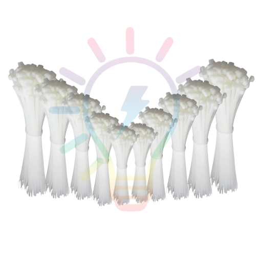 Amarres Plásticos Blancos