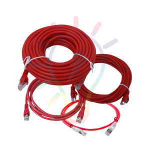 patch cord rojo Patch Cord UTP Chaqueta Roja