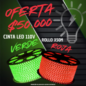OFERTA CINTA LED Cinta Led 110V Por 50M