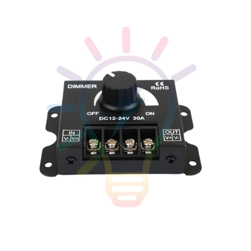 Controlador Dimmer Perilla 5-24V