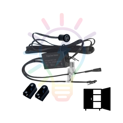 Sensor Gabinete 12V 2 Puertas