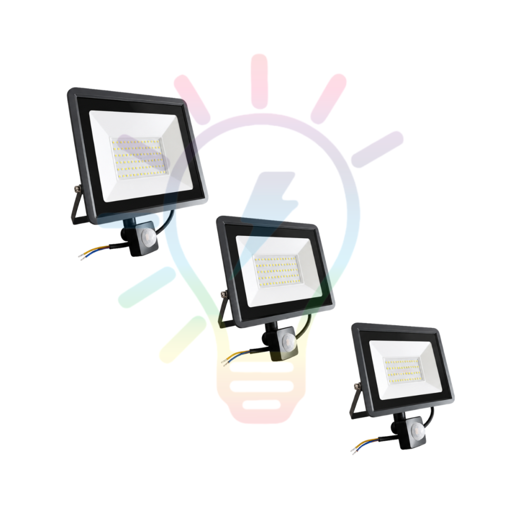 REFLECTOR LED con sensor Reflector Led Con Sensor De Movimiento